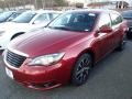 2014 Deep Cherry Red Crystal Pearl Chrysler 200 Limited Sedan  photo #1