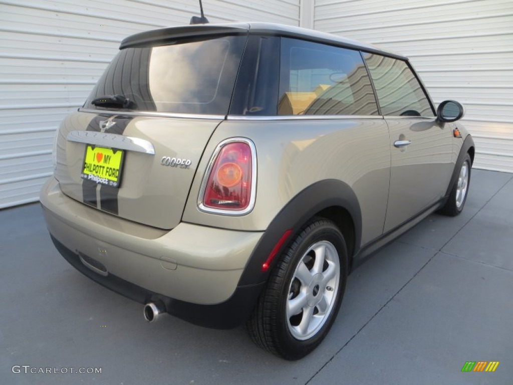 2005 Cooper Convertible - Solid Gold Metallic / Tartan Red/Panther Black photo #3