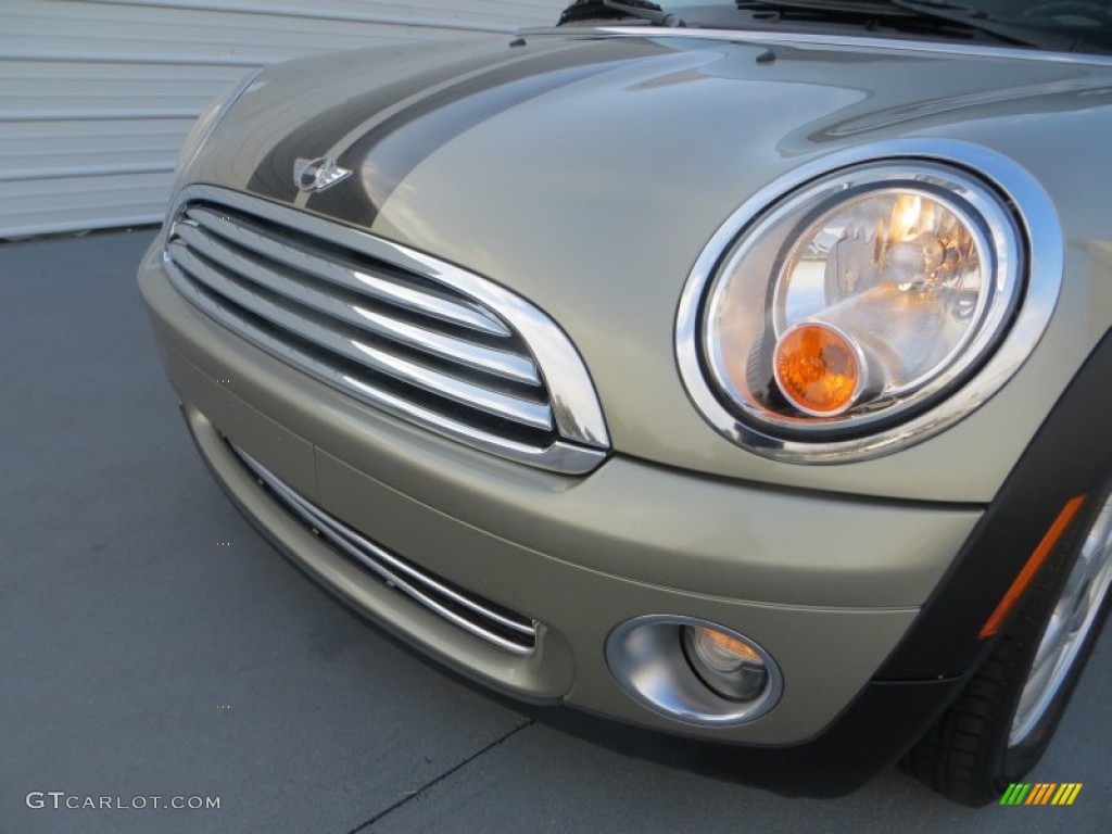 2005 Cooper Convertible - Solid Gold Metallic / Tartan Red/Panther Black photo #9