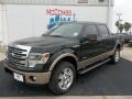 2013 Green Gem Metallic Ford F150 Lariat SuperCrew 4x4  photo #2