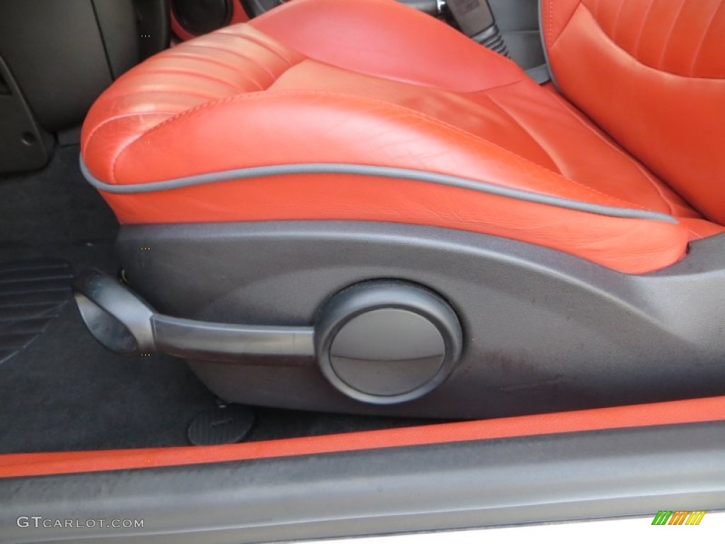 2005 Cooper Convertible - Solid Gold Metallic / Tartan Red/Panther Black photo #34