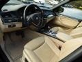2009 BMW X5 Sand Beige Nevada Leather Interior Interior Photo