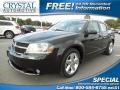 Brilliant Black Crystal Pearl 2008 Dodge Avenger R/T