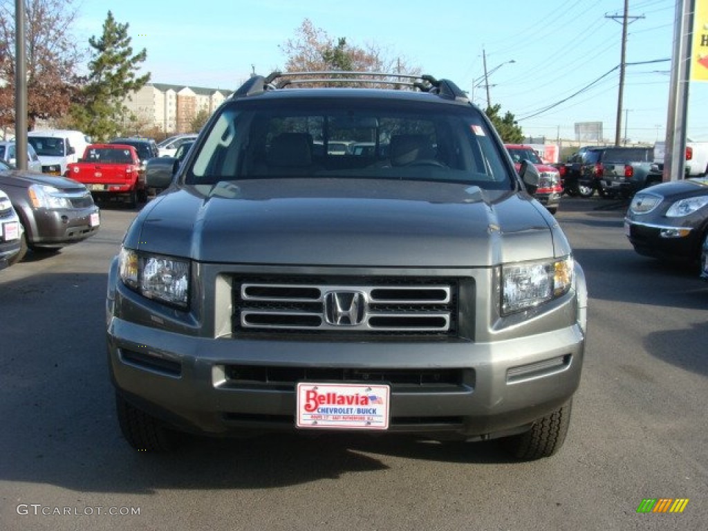 2008 Ridgeline RTL - Nimbus Gray Metallic / Gray photo #2