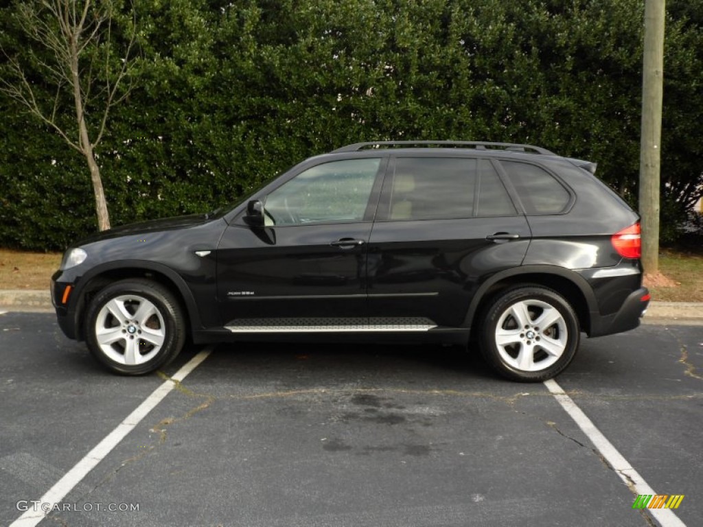 Black Sapphire Metallic 2009 BMW X5 xDrive35d Exterior Photo #88135067