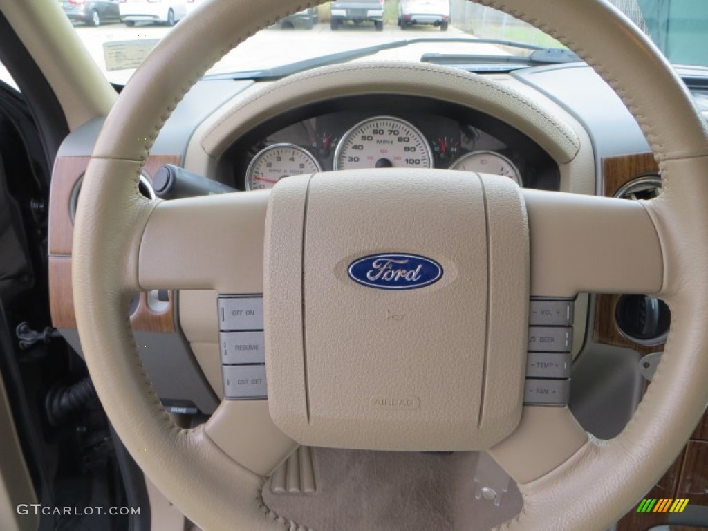 2004 F150 Lariat SuperCab 4x4 - Black / Tan photo #46