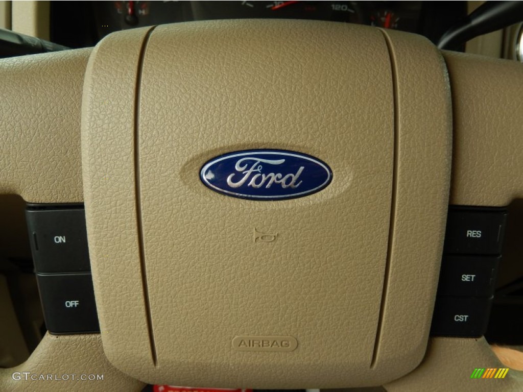 2006 F150 XLT SuperCrew 4x4 - Medium Wedgewood Blue Metallic / Tan photo #24