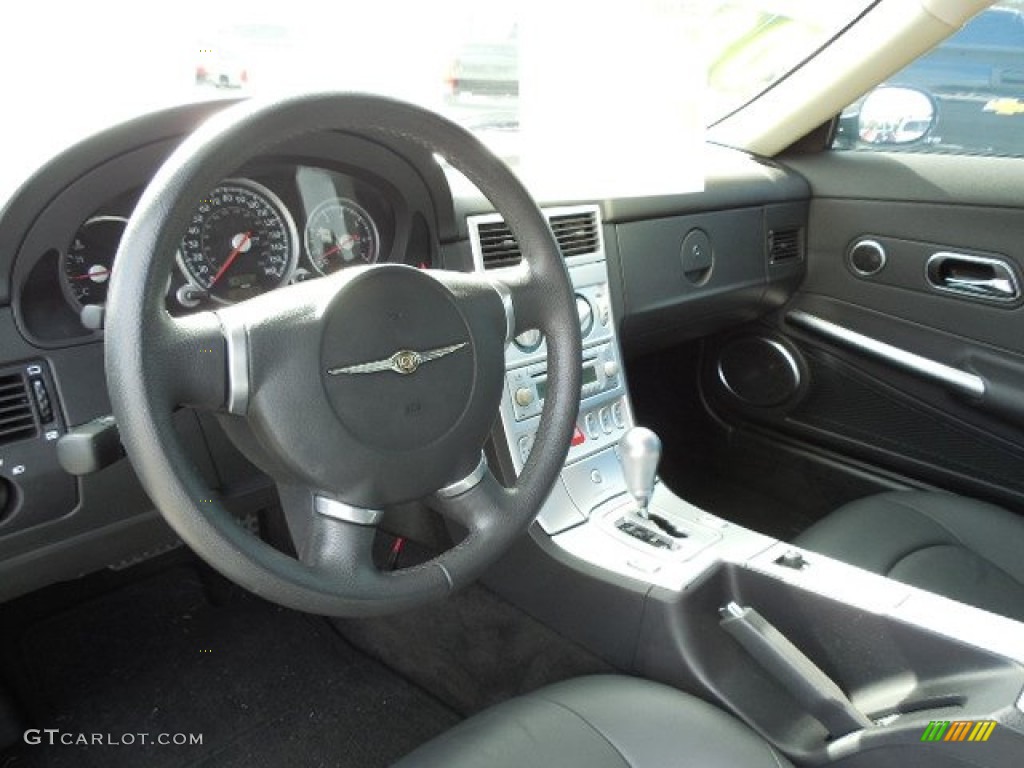 Dark Slate Gray Interior 2008 Chrysler Crossfire Limited Coupe Photo #88139556