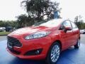 Race Red - Fiesta SE Sedan Photo No. 1