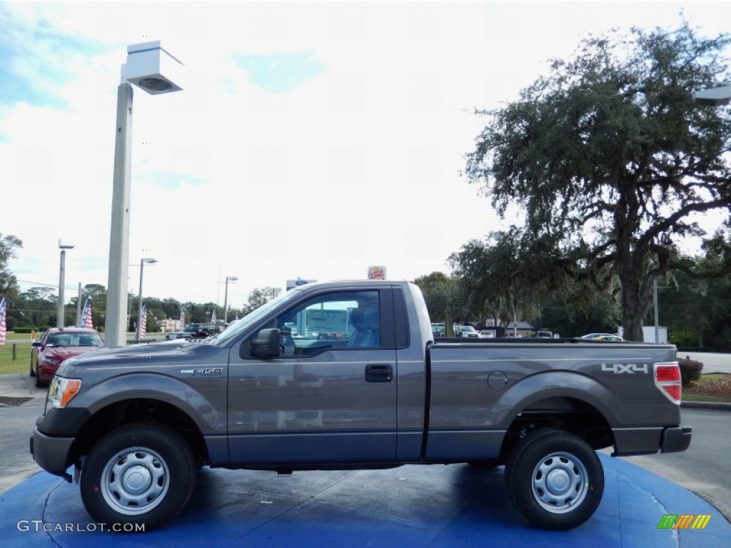 Sterling Grey 2014 Ford F150 XL Regular Cab 4x4 Exterior Photo #88141655