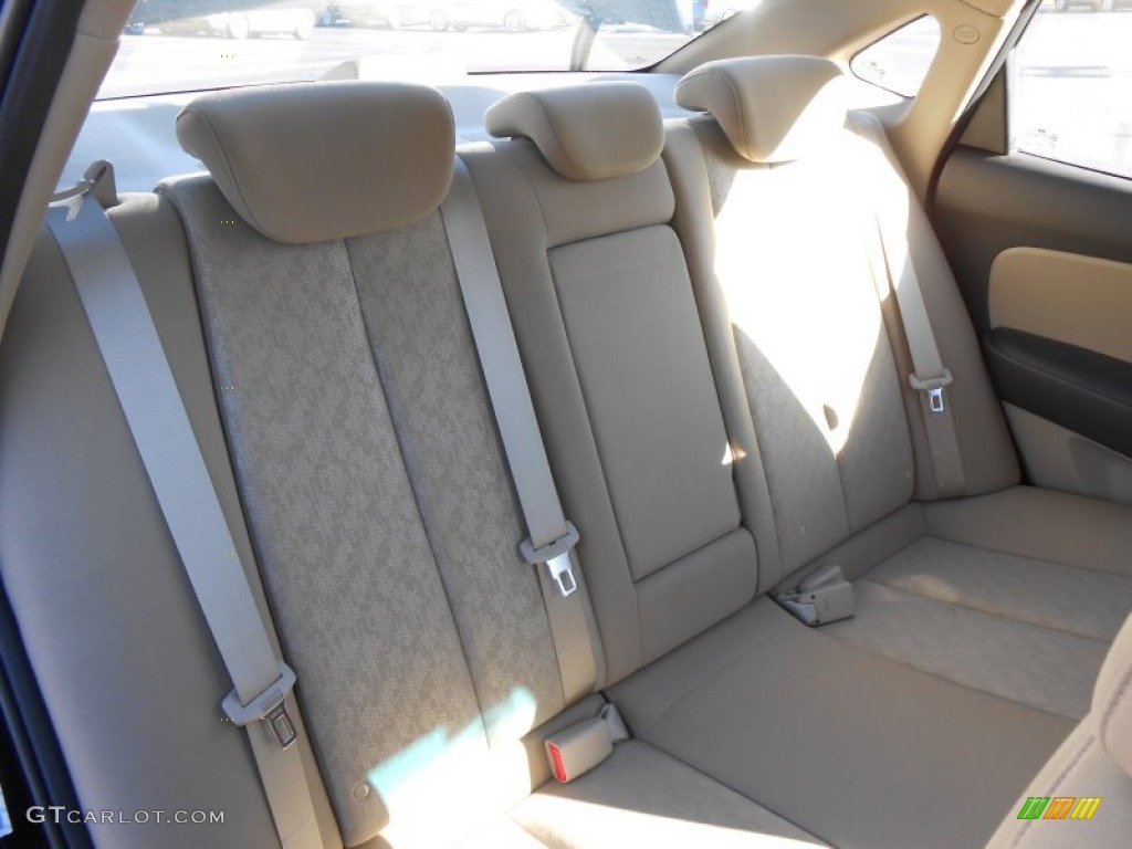 2010 Elantra GLS - Ebony Black / Beige photo #15