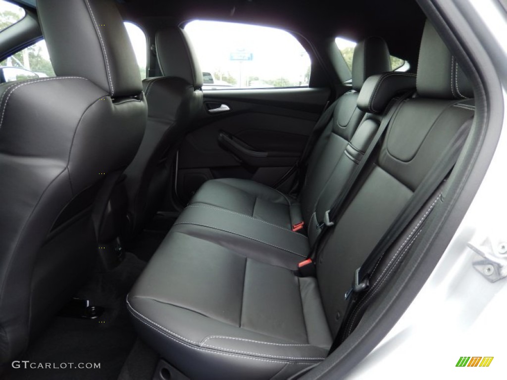 ST Charcoal Black Recaro Sport Seats Interior 2014 Ford Focus ST Hatchback Photo #88142437