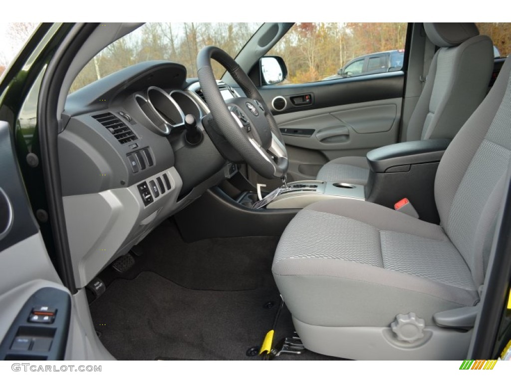 2014 Tacoma V6 Prerunner Double Cab - Spruce Green Mica / Graphite photo #5