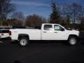 Summit White 2014 Chevrolet Silverado 3500HD WT Crew Cab 4x4 Exterior