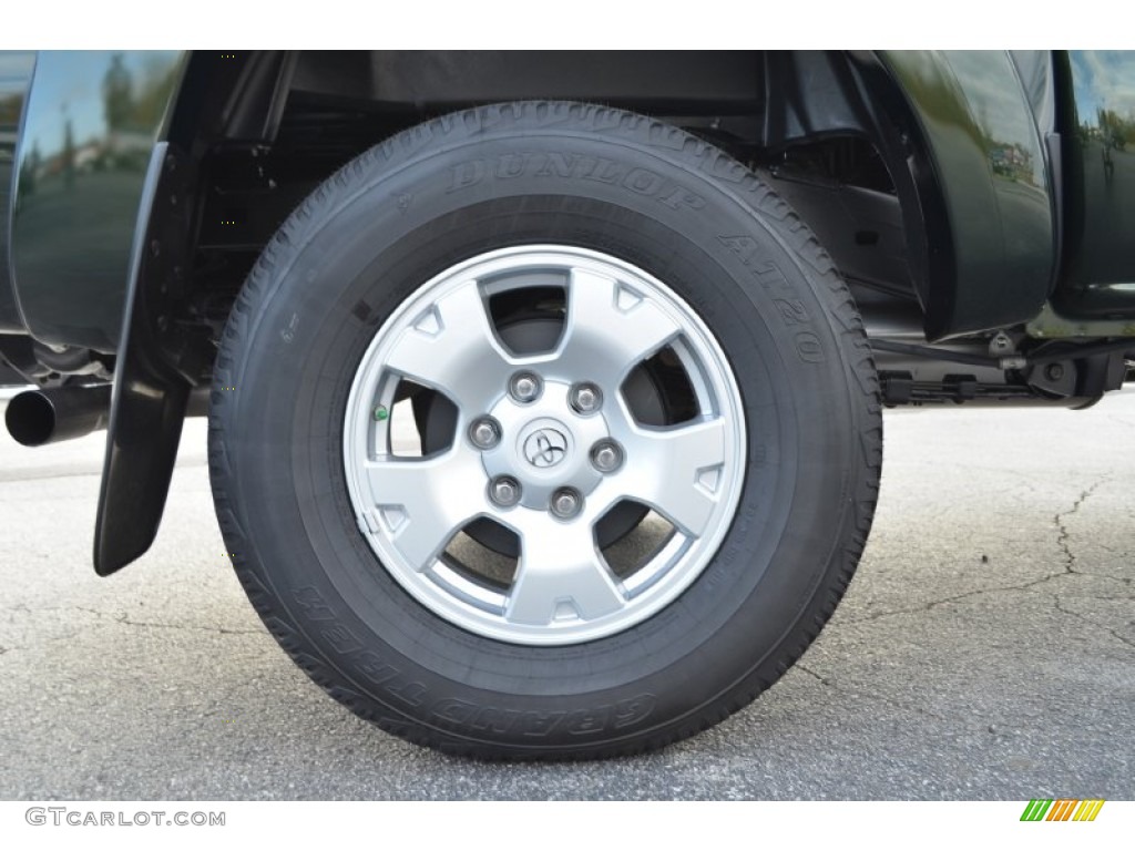 2014 Tacoma V6 Prerunner Double Cab - Spruce Green Mica / Graphite photo #10