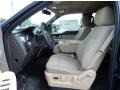 Pale Adobe Front Seat Photo for 2014 Ford F150 #88143032
