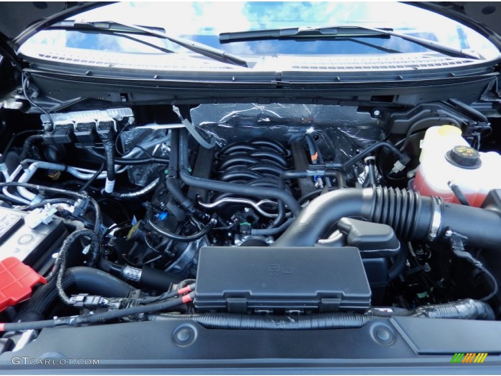 2014 Ford F150 XLT SuperCrew 4x4 5.0 Liter Flex-Fuel DOHC 32-Valve Ti-VCT V8 Engine Photo #88143170