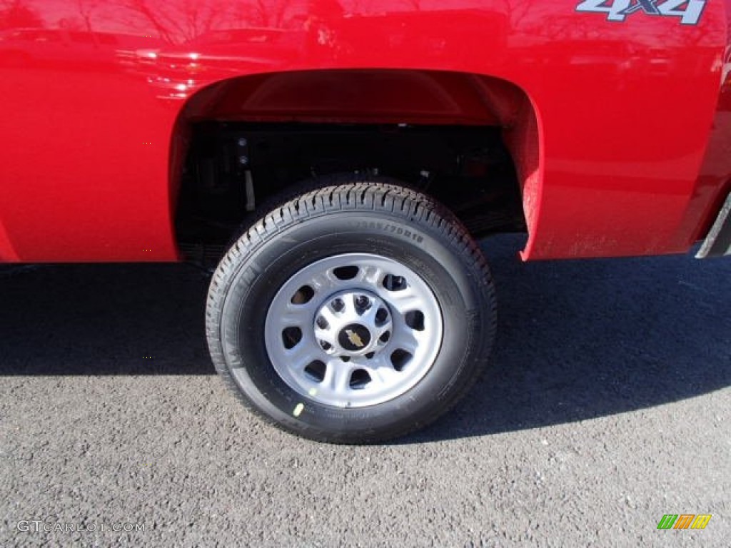2014 Chevrolet Silverado 3500HD WT Regular Cab 4x4 Plow Truck Wheel Photo #88143296