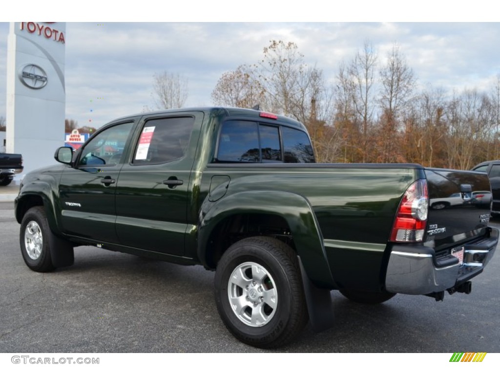 2014 Tacoma V6 Prerunner Double Cab - Spruce Green Mica / Graphite photo #28
