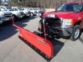 Victory Red - Silverado 3500HD WT Regular Cab 4x4 Plow Truck Photo No. 10