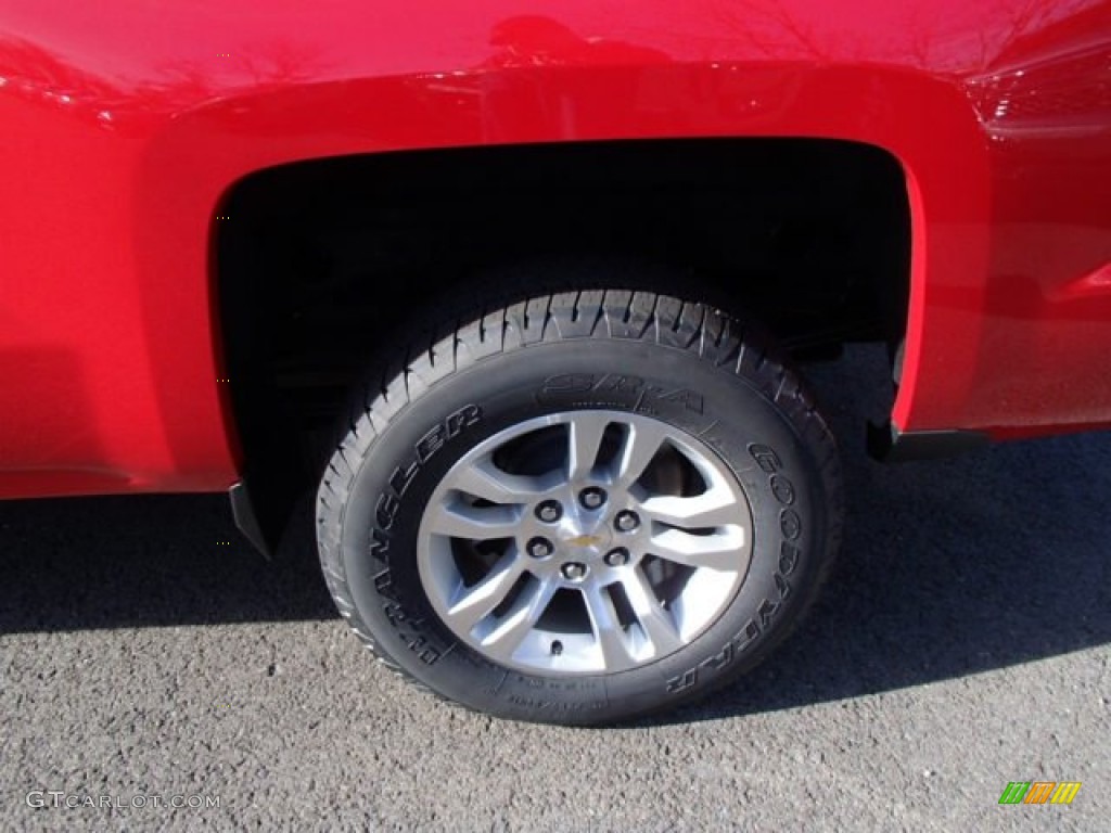 2014 Silverado 1500 LT Double Cab 4x4 - Victory Red / Jet Black photo #9