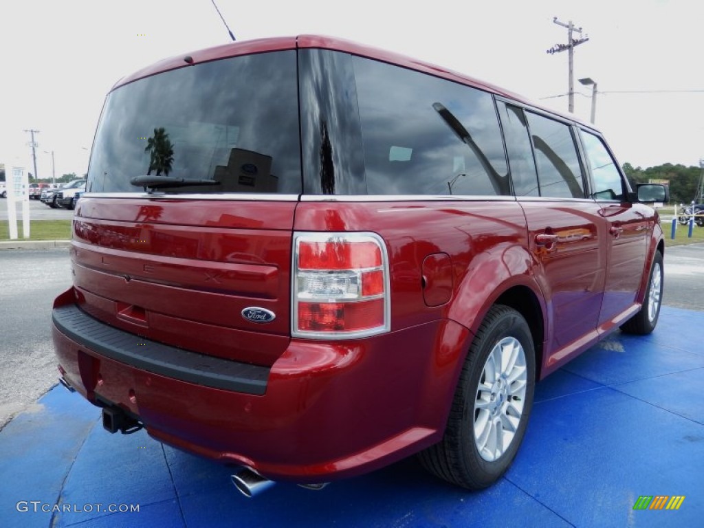 Ruby Red 2014 Ford Flex SEL Exterior Photo #88144494