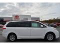 2014 Super White Toyota Sienna XLE  photo #2