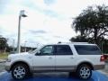White Platinum 2014 Ford Expedition EL King Ranch Exterior