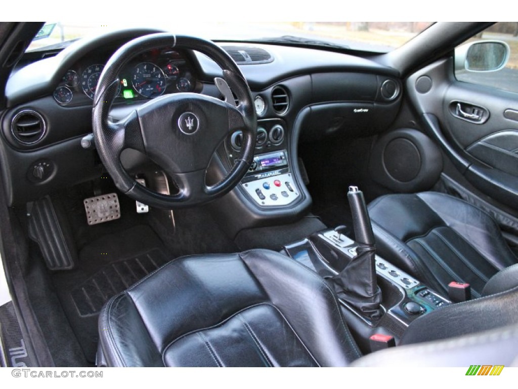 Nero (Black) Interior 2006 Maserati GranSport Coupe Photo #88145459