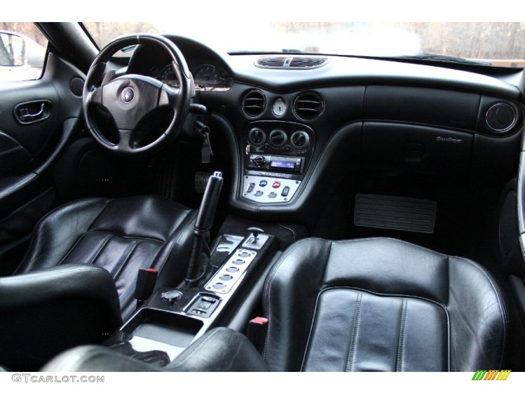 Nero (Black) Interior 2006 Maserati GranSport Coupe Photo #88145759