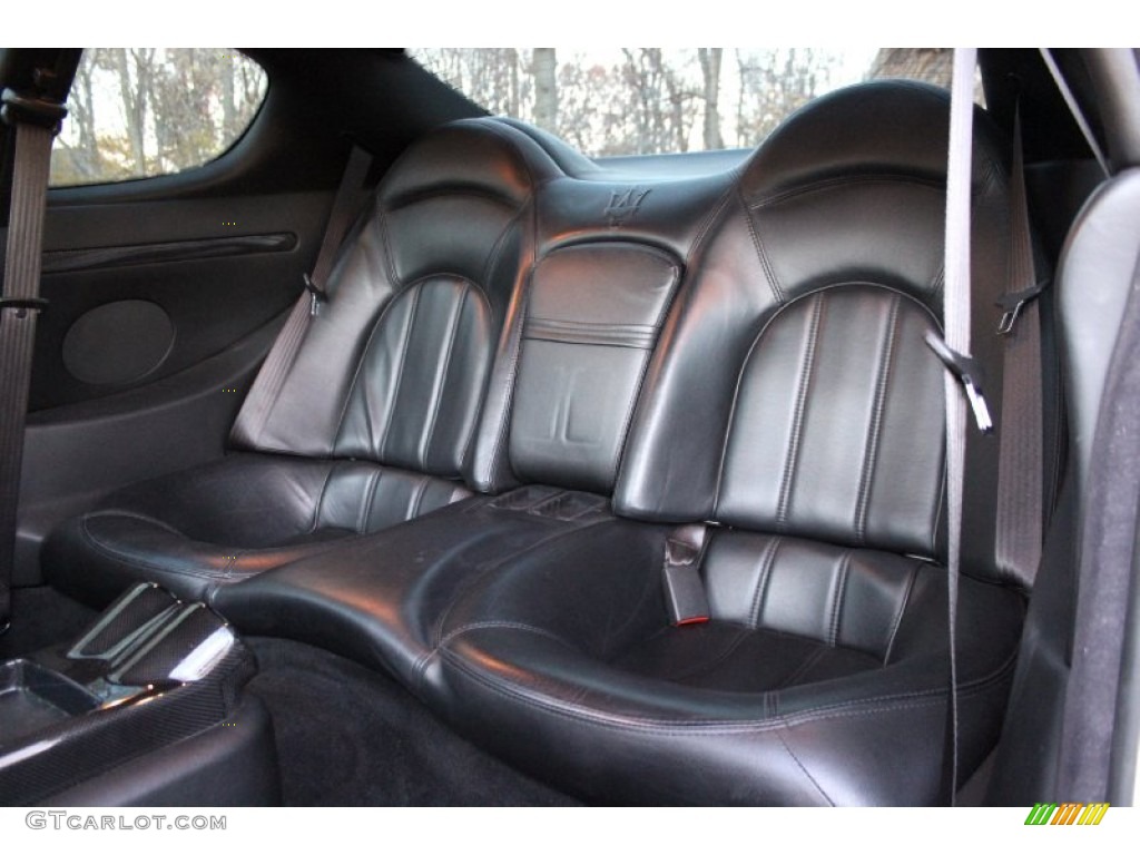 Nero (Black) Interior 2006 Maserati GranSport Coupe Photo #88145849