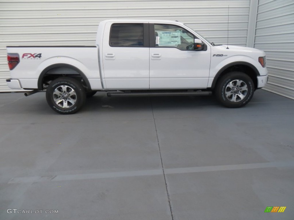 2014 F150 FX4 SuperCrew 4x4 - Oxford White / Black photo #3