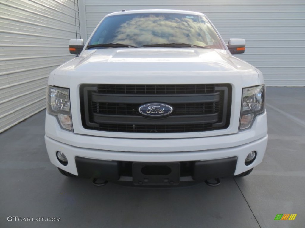 2014 F150 FX4 SuperCrew 4x4 - Oxford White / Black photo #8