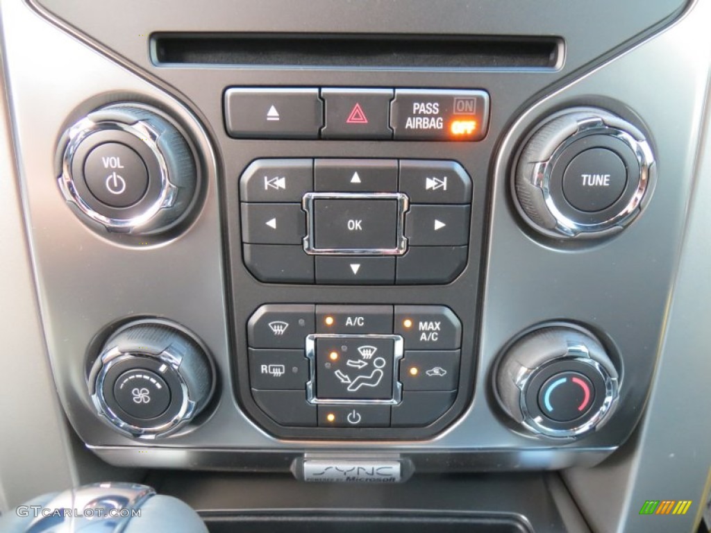 2014 Ford F150 FX4 SuperCrew 4x4 Controls Photo #88147469