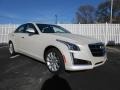 White Diamond Tricoat 2014 Cadillac CTS Luxury Sedan AWD Exterior