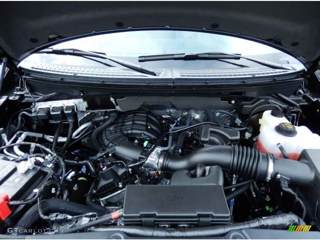 2013 Ford F150 XL Regular Cab 4x4 3.7 Liter Flex-Fuel DOHC 24-Valve Ti-VCT V6 Engine Photo #88147523