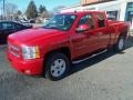 2013 Victory Red Chevrolet Silverado 1500 LT Extended Cab 4x4  photo #7
