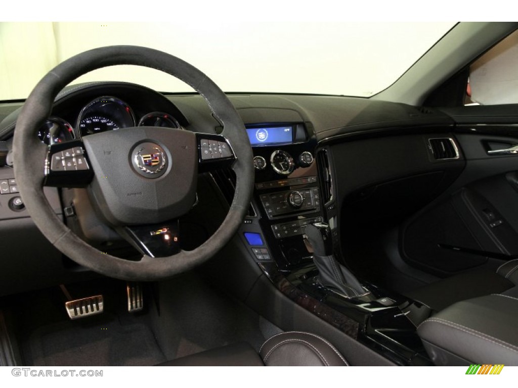2012 Cadillac CTS -V Sedan Ebony/Ebony Dashboard Photo #88147850
