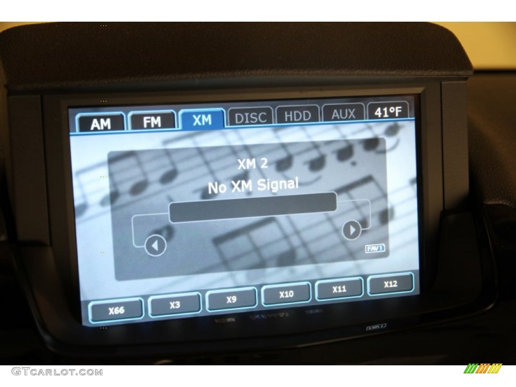 2012 Cadillac CTS -V Sedan Audio System Photos
