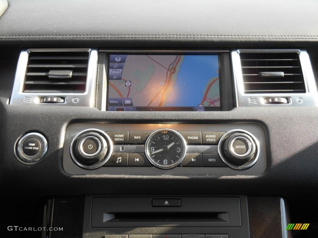 2010 Range Rover Sport HSE - Zermatt Silver / Ebony/Lunar Stitching photo #12