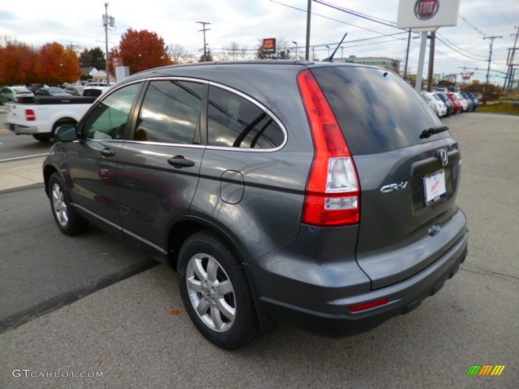 2011 CR-V SE 4WD - Polished Metal Metallic / Black photo #4