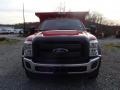 Vermillion Red - F550 Super Duty XL Regular Cab 4x4 Dump Truck Photo No. 3