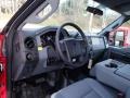Vermillion Red - F550 Super Duty XL Regular Cab 4x4 Dump Truck Photo No. 11