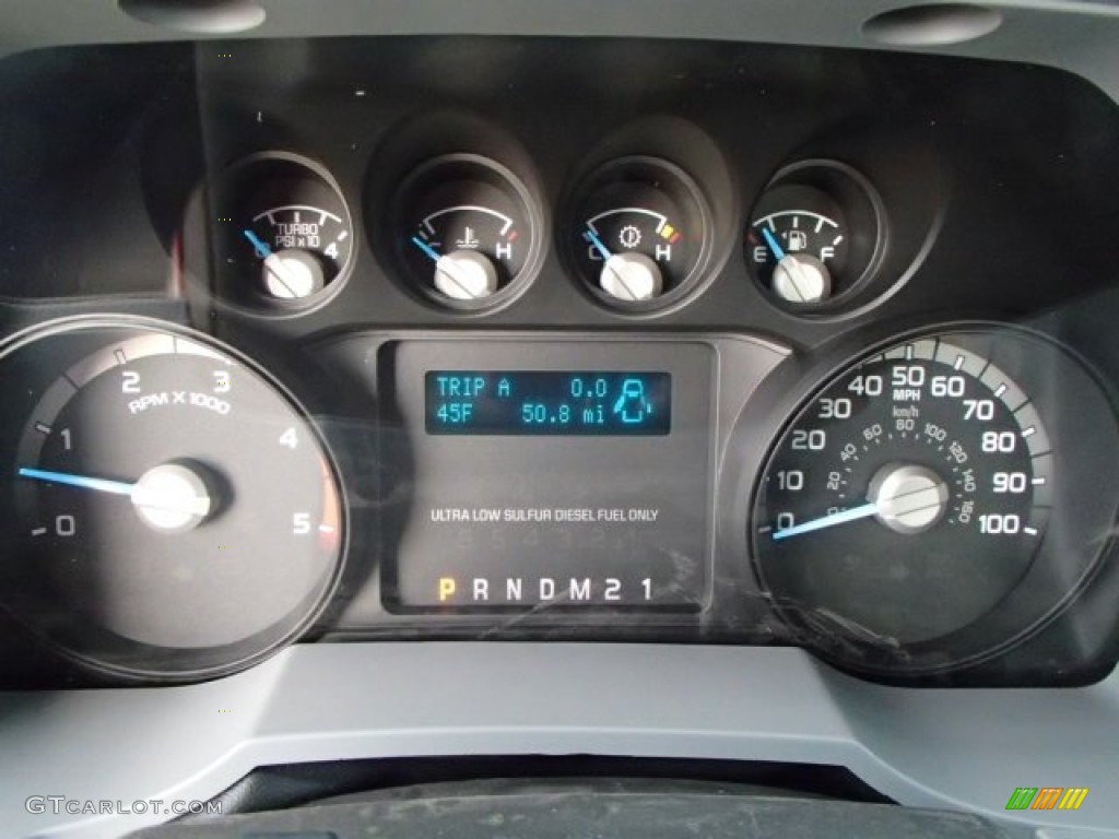 2014 Ford F550 Super Duty XL Regular Cab 4x4 Dump Truck Gauges Photos