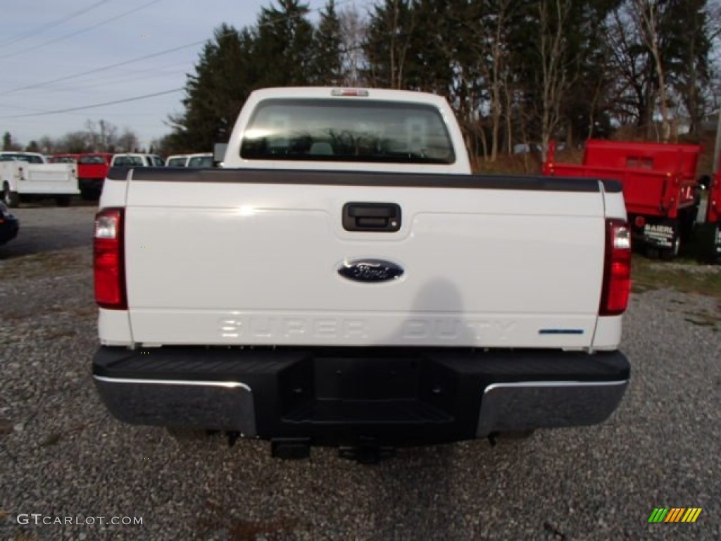 2014 F350 Super Duty XL SuperCab 4x4 - Oxford White / Steel photo #7