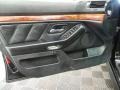 2000 BMW 5 Series Black Interior Door Panel Photo