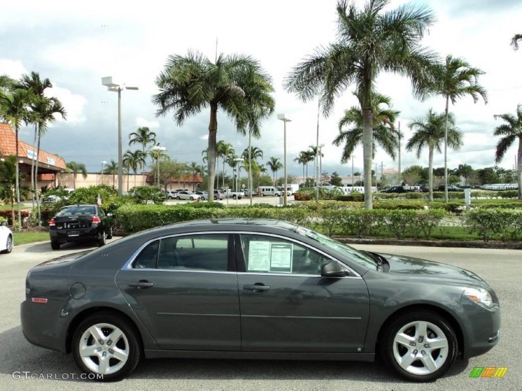 Dark Gray Metallic 2009 Chevrolet Malibu LS Sedan Exterior Photo #88150979