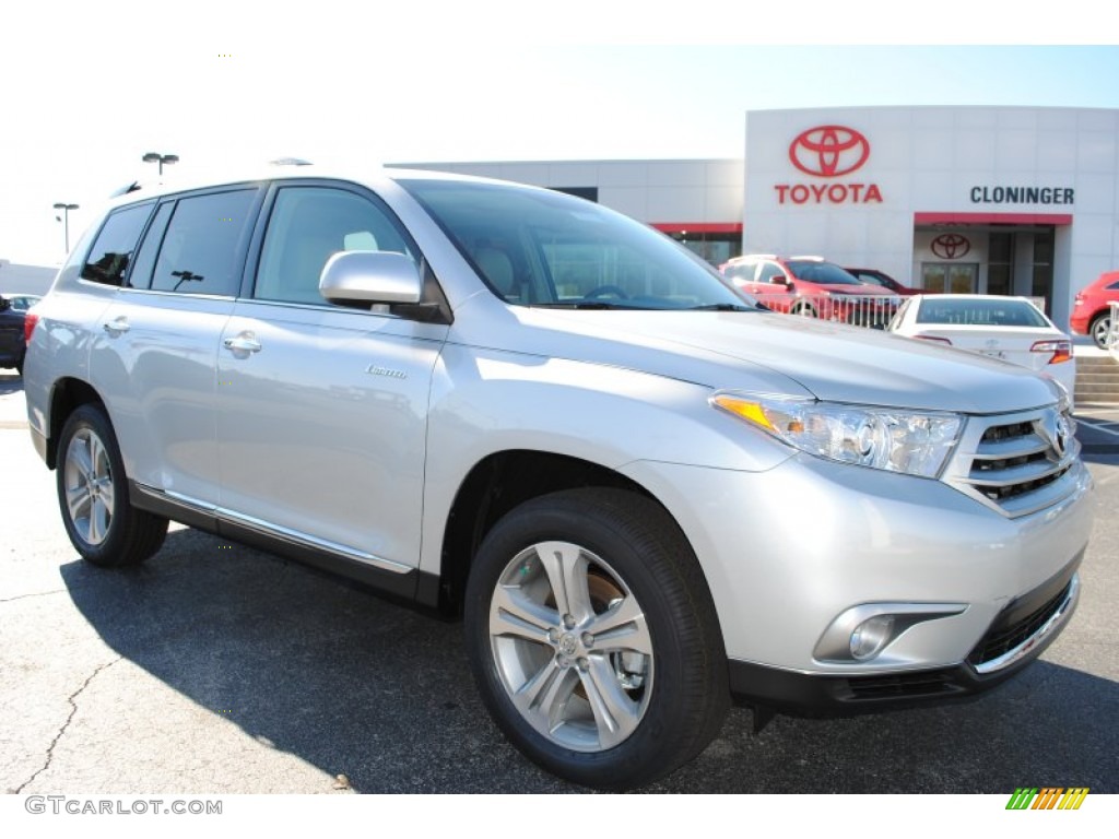 Classic Silver Metallic Toyota Highlander