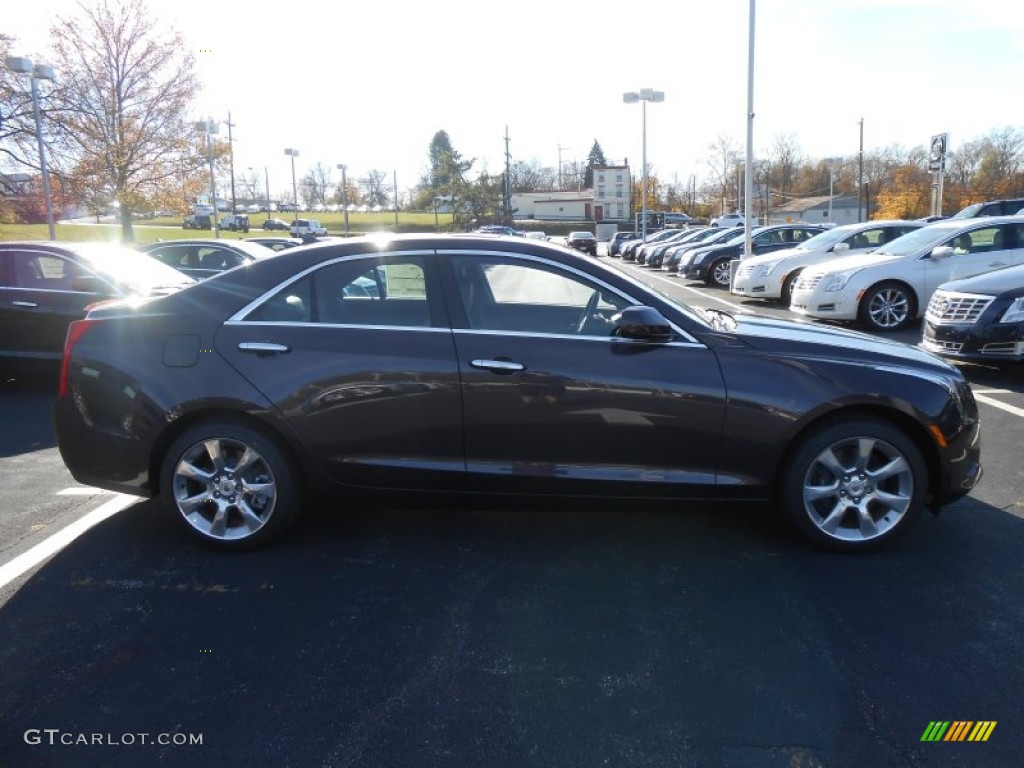 2014 ATS 2.5L - Majestic Plum Metallic / Jet Black/Jet Black photo #4