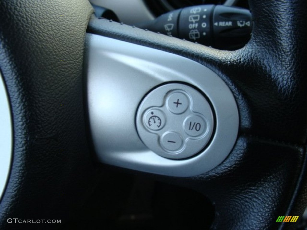 2009 Cooper Hardtop - Midnight Black / Checkered Carbon Black/Black photo #19